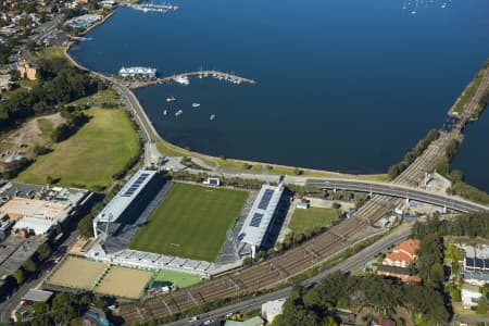 Aerial Image of CENTRAL COAST STADIUM - GOSFORD