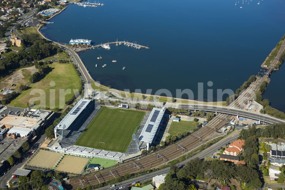 Aerial Image of Central Coast Stadium - Gosford