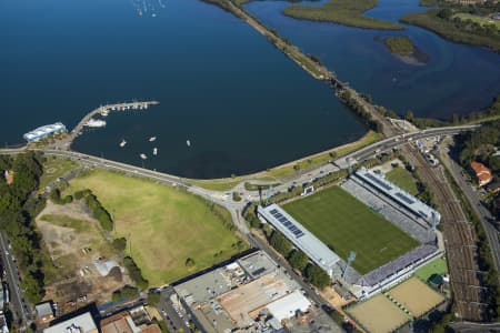 Aerial Image of CENTRAL COAST STADIUM - GOSFORD