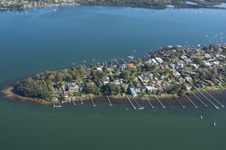 Aerial Image of POINT FREDERICK