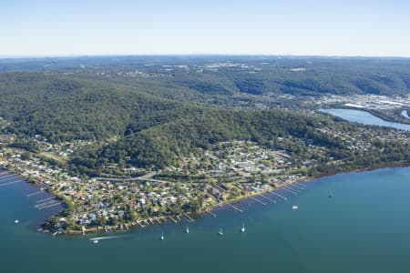 Aerial Image of WOY WOY TO POINT CLARE