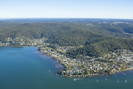 Aerial Image of WOY WOY TO POINT CLARE