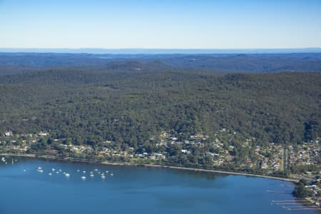 Aerial Image of WOY WOY TO POINT CLARE
