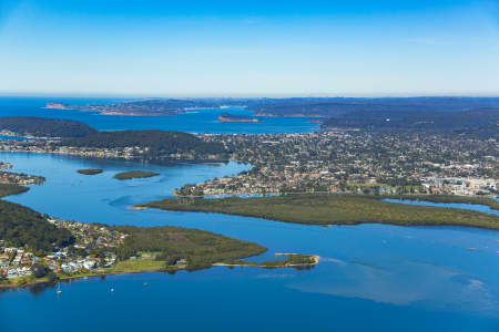 Aerial Image of WOY WOY TO POINT CLARE