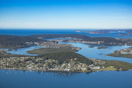 Aerial Image of WOY WOY TO POINT CLARE