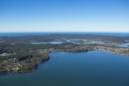 Aerial Image of WOY WOY TO POINT CLARE