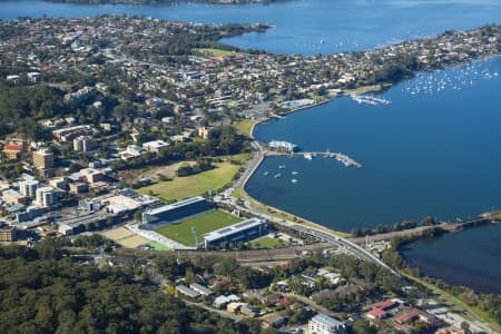 Aerial Image of CENTRAL COAST STADIUM - GOSFORD