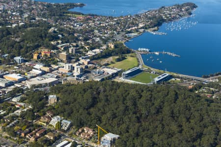 Aerial Image of CENTRAL COAST STADIUM - GOSFORD