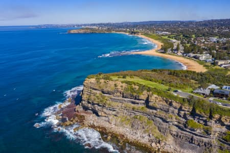 Aerial Image of NORTH MONA VALE HEADLAND RESERVE