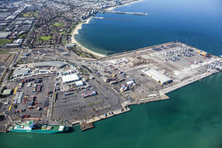 Aerial Image of WEBB DOCK JULY 2016