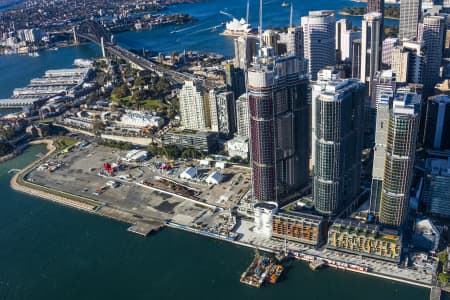 Aerial Image of BARANGAROO, MILLERS POINT