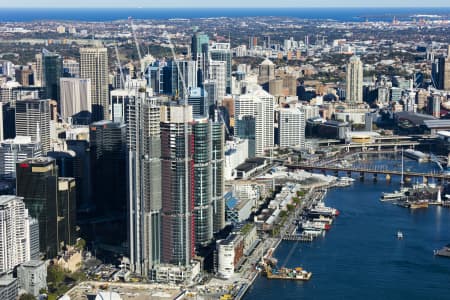 Aerial Image of BARANGAROO, MILLERS POINT