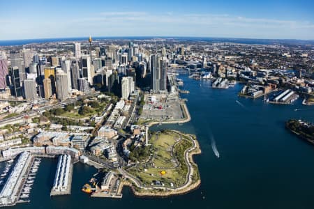 Aerial Image of BARANGAROO, MILLERS POINT