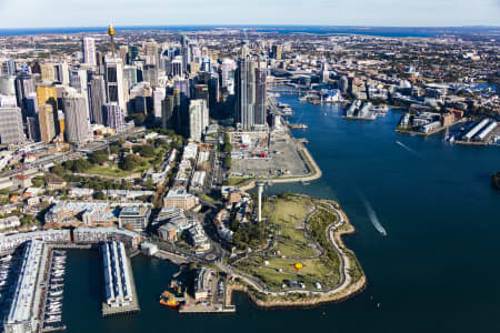 Aerial Image of BARANGAROO, MILLERS POINT
