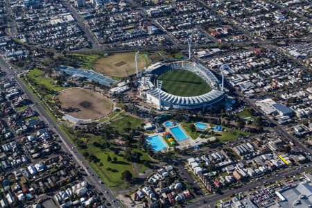 Aerial Image of SIMMONDS STADIUM JULY 2016