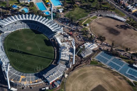 Aerial Image of SIMMONDS STADIUM JULY 2016