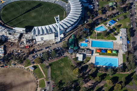 Aerial Image of SIMMONDS STADIUM JULY 2016