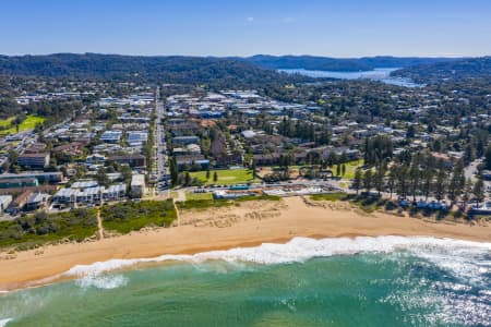 Aerial Image of MONA VALE BEACH