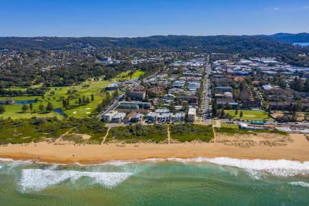 Aerial Image of MONA VALE BEACH