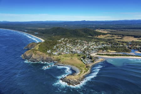 Aerial Image of CRESCENT HEAD