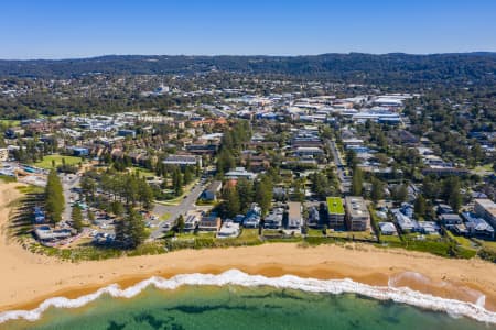 Aerial Image of MONA VALE BEACH