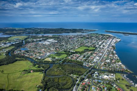 Aerial Image of BALLINA