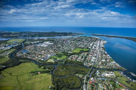 Aerial Image of BALLINA