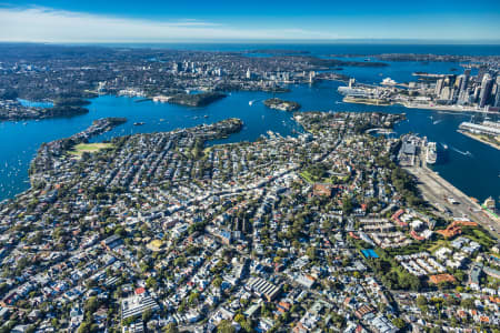 Aerial Image of BALMAIN