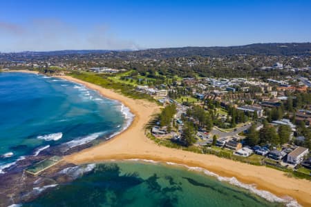Aerial Image of MONA VALE BEACH