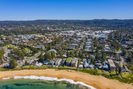 Aerial Image of MONA VALE BEACH