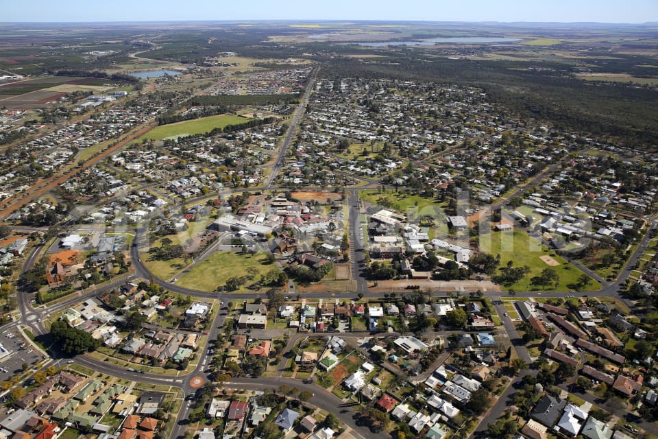 Aerial Image of Griffith Base Hospital From Noorebar Avenue