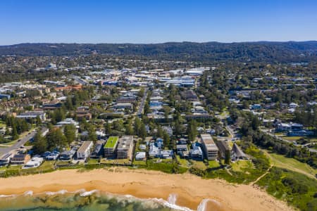 Aerial Image of MONA VALE BEACH