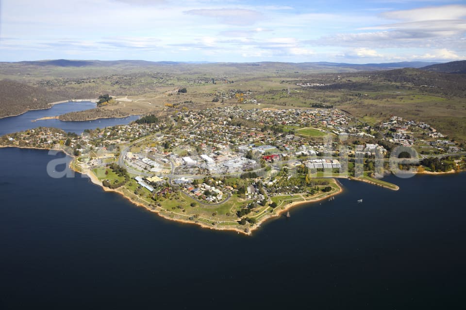 Aerial Image of Lake Jindabyne