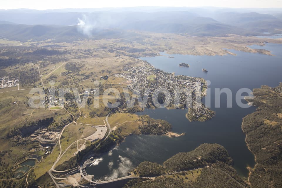 Aerial Image of Jindabyne Dam
