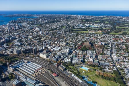 Aerial Image of SURRY HILLS