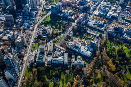 Aerial Image of EAST MELBOURNE