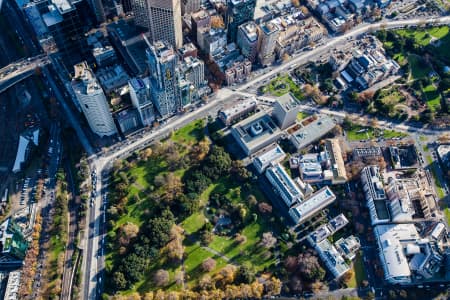 Aerial Image of EAST MELBOURNE