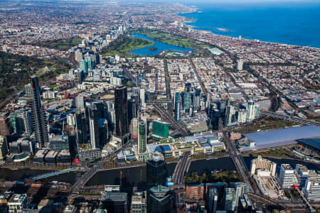 Aerial Image of SOUTHBANK AND SOUTH MELBOURNE