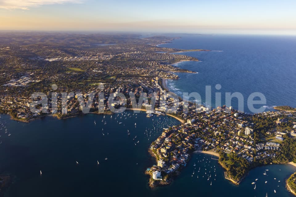 Aerial Image of Northern Beaches - Manly to Palm Beach