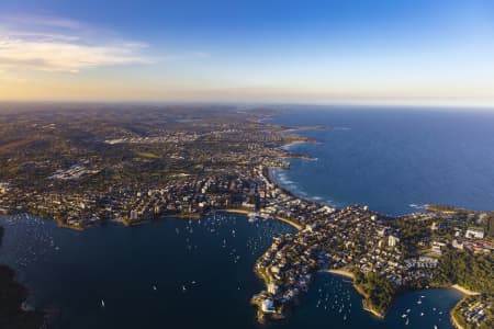 Aerial Image of NORTHERN BEACHES - MANLY TO PALM BEACH