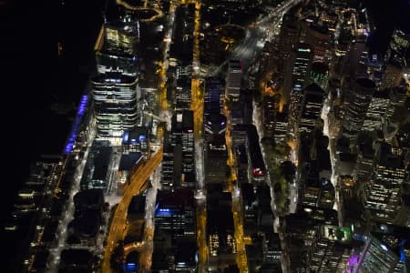 Aerial Image of SYDNEY CBD VIVID