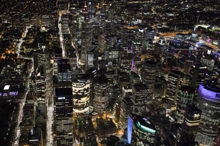 Aerial Image of SYDNEY CBD VIVID