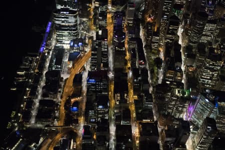 Aerial Image of SYDNEY CBD VIVID