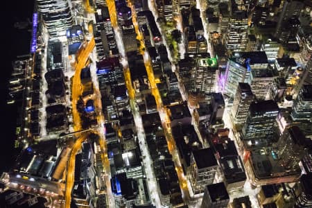 Aerial Image of SYDNEY CBD VIVID