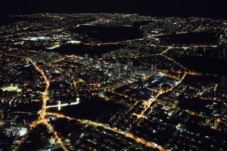 Aerial Image of ZETLAND NIGHT SHOT