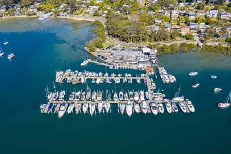 Aerial Image of THE QUAYS MARINA CHURCH POINT