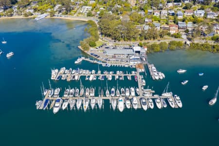 Aerial Image of THE QUAYS MARINA CHURCH POINT