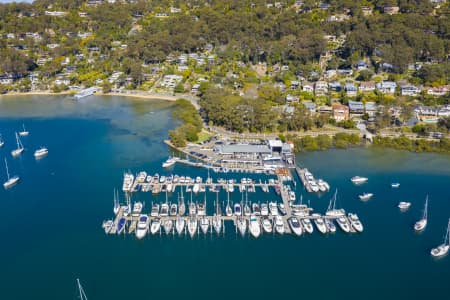 Aerial Image of THE QUAYS MARINA CHURCH POINT