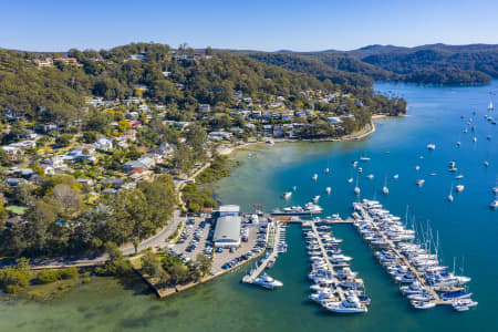 Aerial Image of THE QUAYS MARINA CHURCH POINT