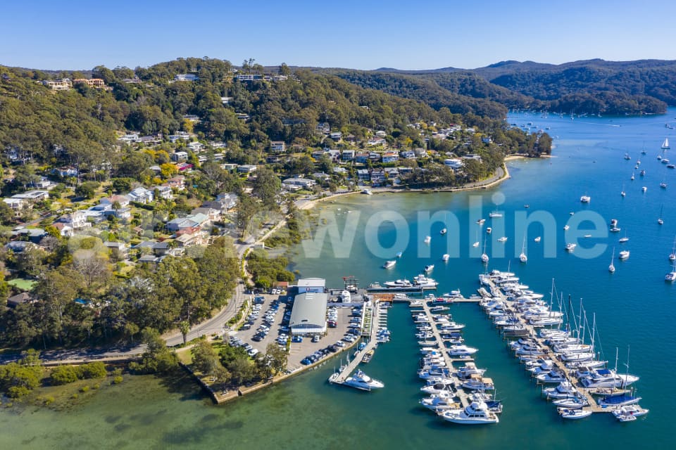 Aerial Image of The Quays Marina Church Point